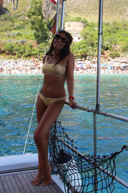 Riserva naturale orientata dello Zingaro a bordo del catamarano Penelope