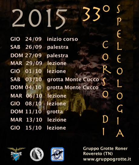 corso speleologia