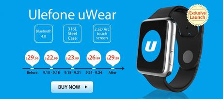 Smartwatch partire 9,9$? Domani grazie 