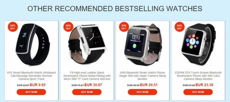 Smartwatch partire 9,9$? Domani grazie 