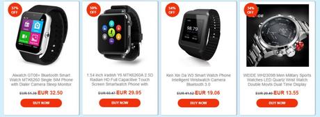 Smartwatch partire 9,9$? Domani grazie 
