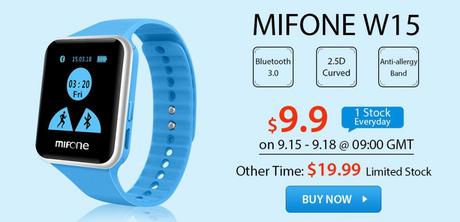 Smartwatch partire 9,9$? Domani grazie 