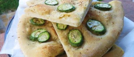 Focaccia alle zucchine