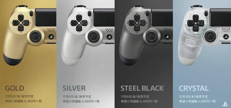 I DualShock 4 Oro e Argento arriveranno in Europa