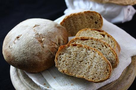 Pane di grano duro tumminia  a fette