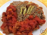 Polpettone ripieno al sugo