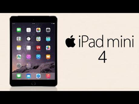 L’ iPad Mini 4 con 2 GB di Ram e processore A8 da 1.5 Ghz!