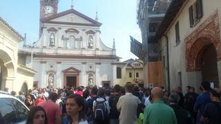 TRIVOLZIO (PV). Grande affluenza alla iniziativa in ricordo di San Riccardo Pampuri.