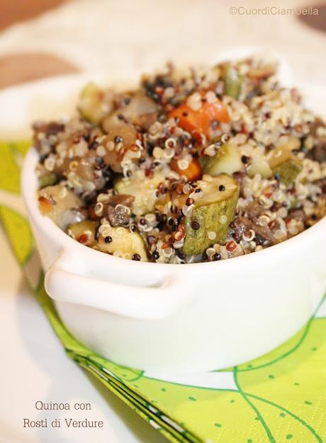 Lunch Box: Quinoa e Rostì di Verdure