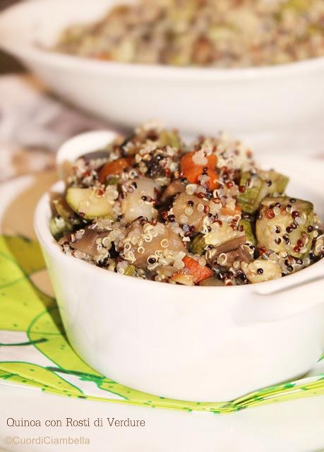 Lunch Box: Quinoa e Rostì di Verdure