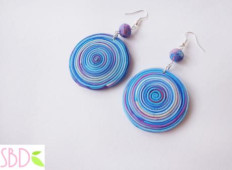 Gioielli in fimo Spirale - Fimo clay Swirl jewels