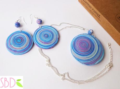 Gioielli in fimo Spirale - Fimo clay Swirl jewels