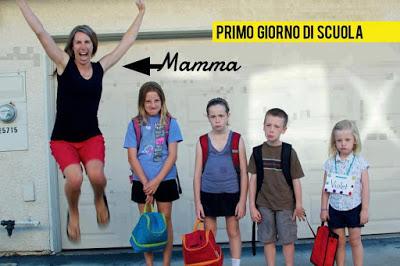 Il primo giorno di scuola, e le mamme come me