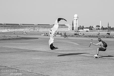 Kitesurf a Tempelhof Berlino