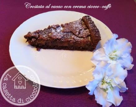 Crostata al cacao ciocco-caffè