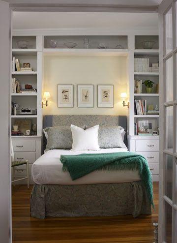 Idee fai da te per arredare piccole camere da letto