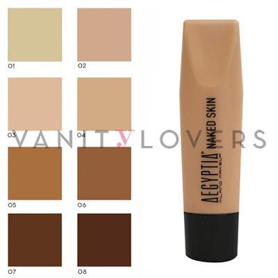 Naked Skin fondotinta - Aegyptia Milano Make Up