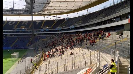 Eintracht Frankfurt, possibile ampliamento della standing area della Commerzbank Arena