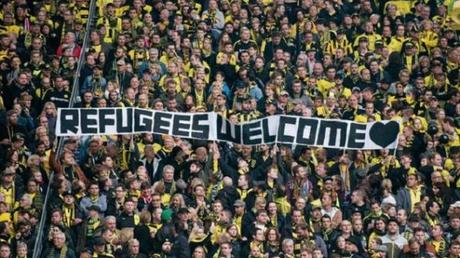 Manifestazione in Germania a favore dell'accoglienza ai rifugiati