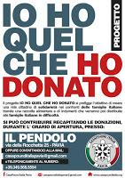 PAVIA. Io ho quel che ho donato: CasaPound Pavia inaugura l’iniziativa