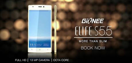 Gionee Elife S5.5, Octa-Core, display FullHD e spessore di soli 5.5 mm a meno di 125 Euro con il nostro coupon