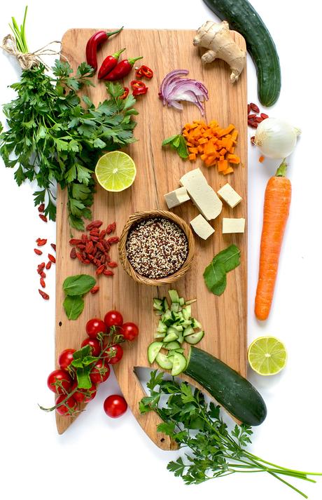 TABBOULEH DI QUINOA e TOFU | Vegan + Senza Glutine