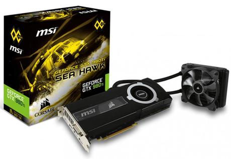 MSI e Corsair collaborano e lanciano la GTX 980 Ti Sea Hawk