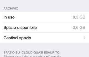 iOS9_spazio disponibile