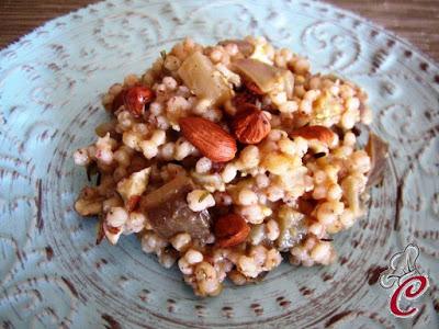 Sorgo alla cannella con melanzane, fichi e nocciole: per ogni nuovo incontro, nuove ispirazioni