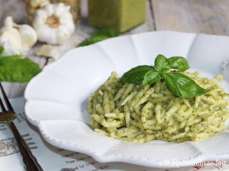 Trofie al pesto genovese vegano