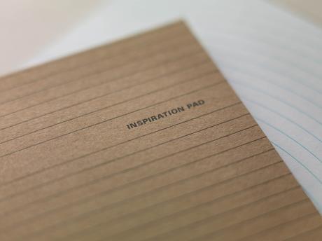 CULTURA: Il quaderno Inspiration Pad