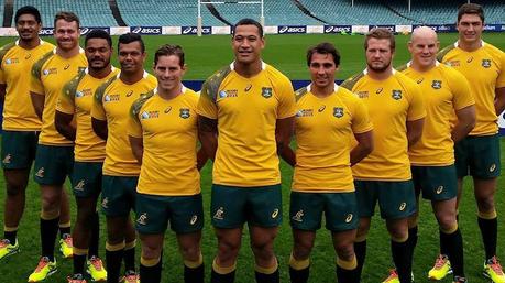 Mondiale rugby 2015, maglia dell’Australia di Asics