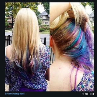 New Trend. My Little Pony Hair mania