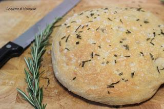 Focaccia al rosmarino a lunga lievitazione