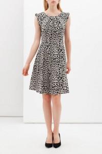 moda low cost autunno 2015 ovs abito animalier mamme a spillo