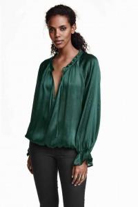 moda low cost autunno 2015 hm camicetta goffrata mamme a spillo