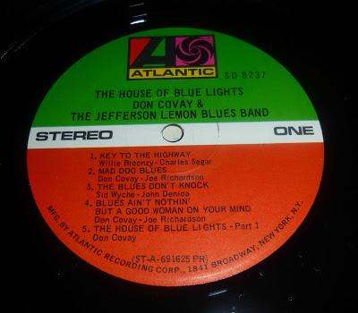 Don Covay & The Jefferson Lemon Blues Band - The House of Blue Lights
