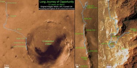 Curiosity e Opportunity: aggiornamenti da Marte