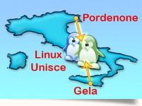 Linux accorcia l'Italia - Pordenone e Gela