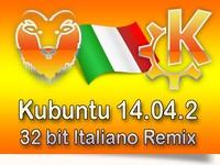 Kubuntu 14.04.2 Remix in italiano a 32bit