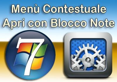 Menù Contestuale di Windows, apri c