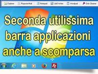 Windows 7 - Utilissima Barra Applicazioni