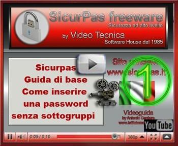 Sicurpas videoguida 1 - Salvare  le password direttamente