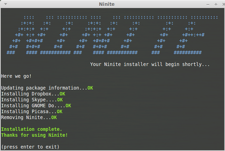 Ninite Terminale per intallazione