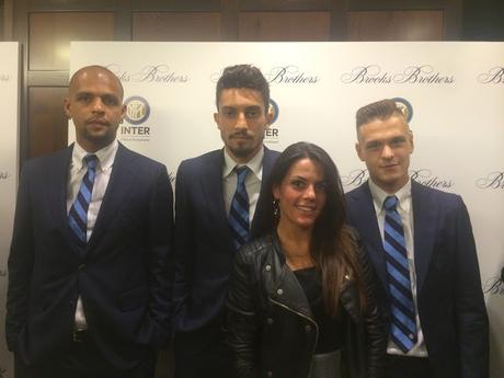 Nuovo look dell'Inter firmato Brooks Brothers