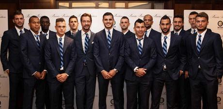 Nuovo look dell'Inter firmato Brooks Brothers