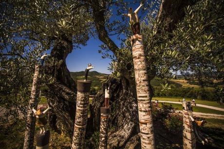 isculpture contemporary art gallery san gimignano castello di casole_ sculpture park 2