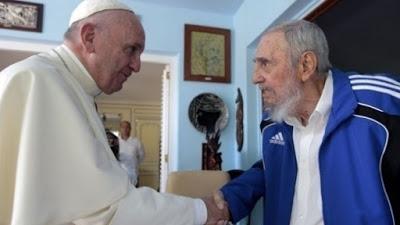 Cuba. Papa Francesco a casa di Fidel Castro