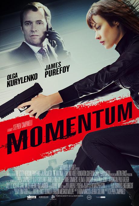 Momentum: nuovo poster con Olga Kurylenko e James Purefoy