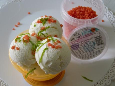 Gelato con yogurt agli agrumi